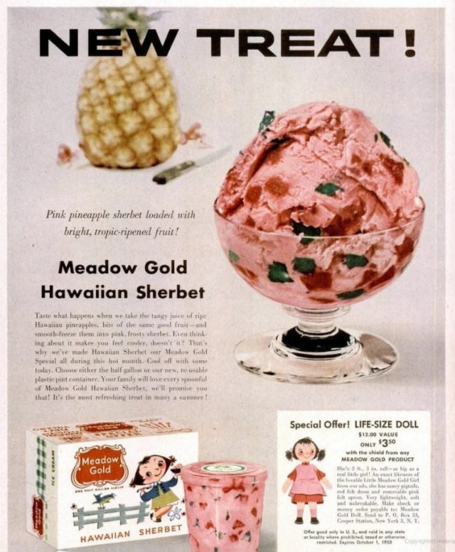 Stunning Vintage Ice Cream Ads from the 1950s Vintage Ads