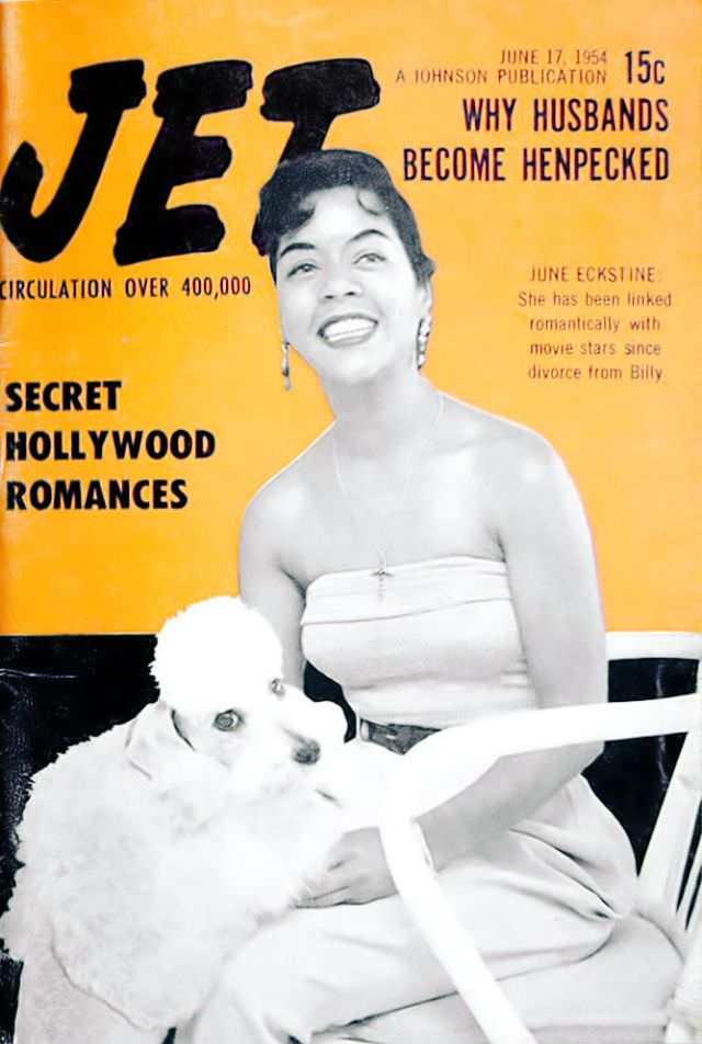 #18 June Eckstine, Jet Magazine June 17, 1954