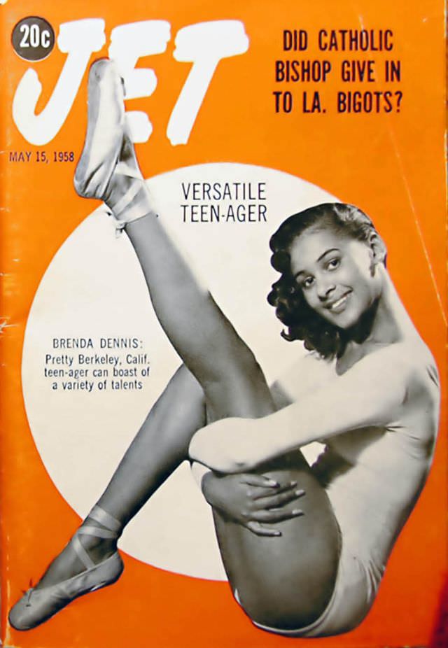 #45 Versatile Teenager, Jet Magazine, May 15, 1958