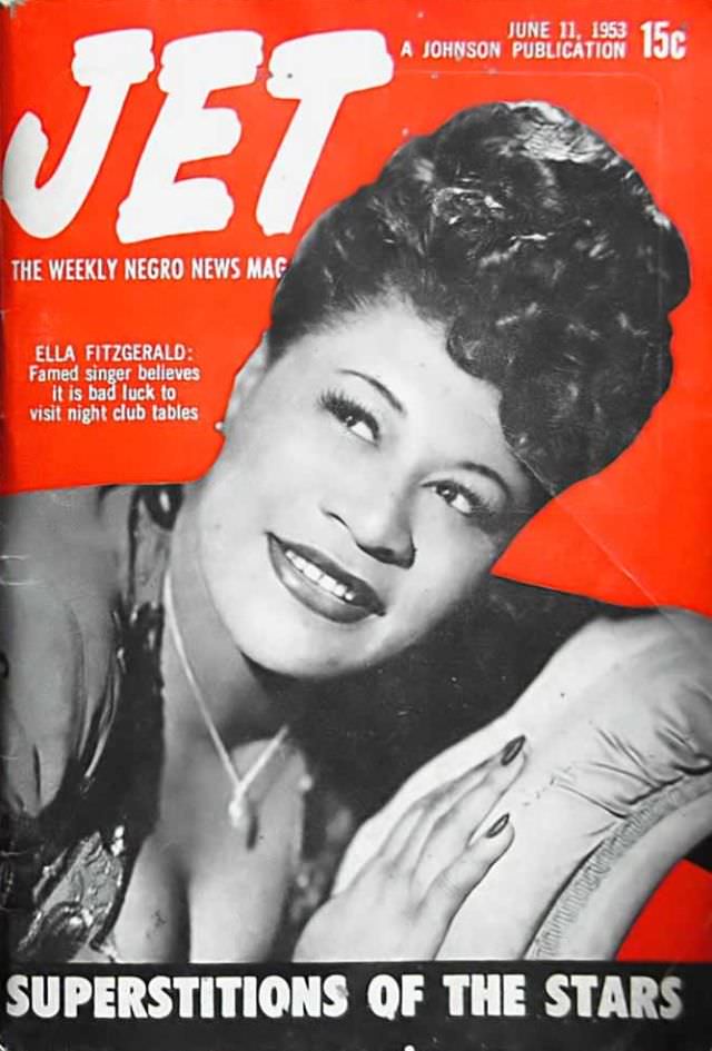 #8 Ella Fitzgerald, Jet Magazine, June 11, 1953