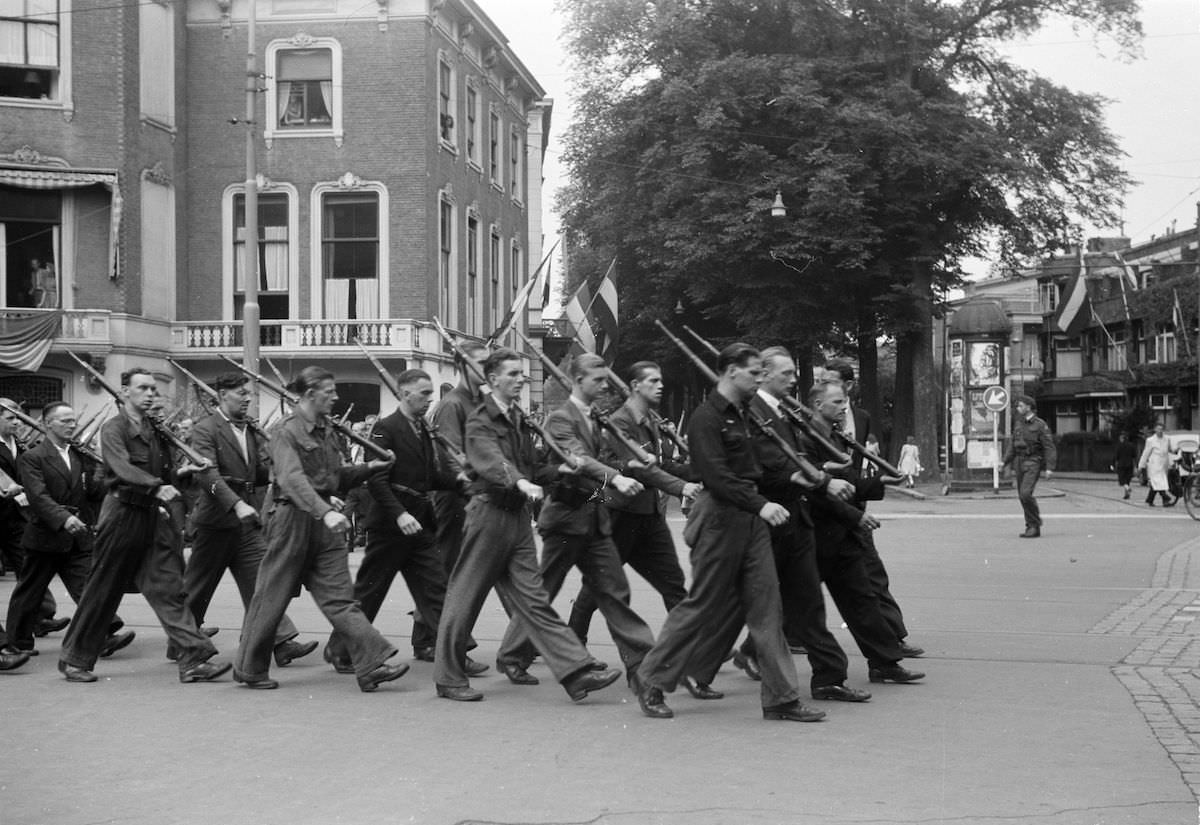 #19 Dutch Spy’s Photos of the Liberation of the Netherlands from the German Occupation, May 1945 #19 WWII