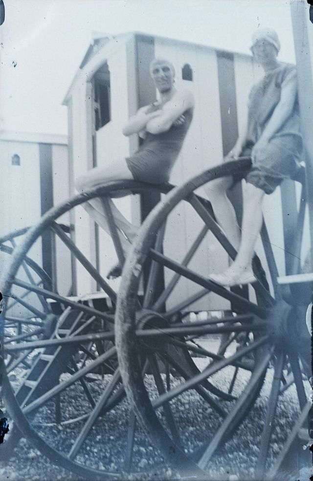 #28 Bathing huts at the seaside