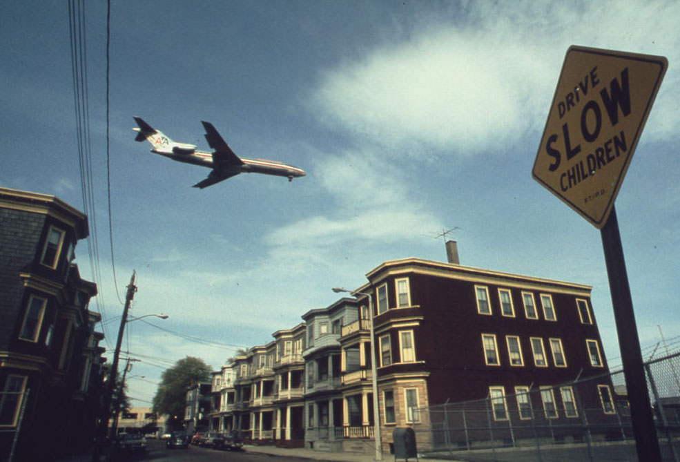 #10 Approaching Logan Airport, 1973