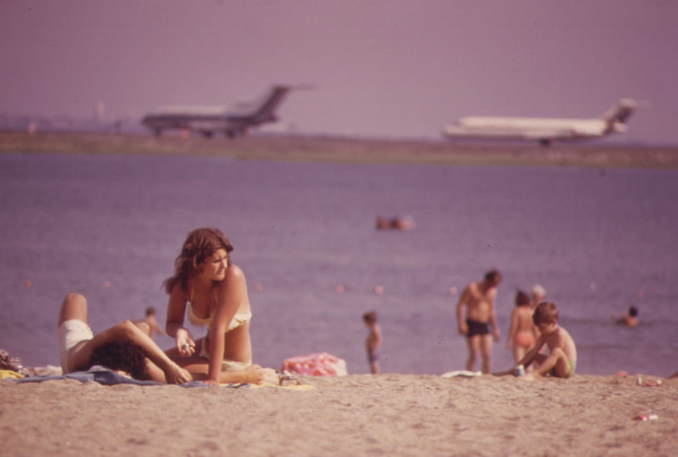 #14 Constitution Beach – Within Sight and Sound of Logan Airport’s Takeoff Runway, 1973