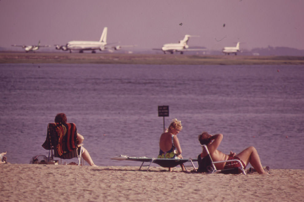 #15 Constitution Beach – Within Sight and Sound of Logan Airport’s Takeoff Runway, 1973