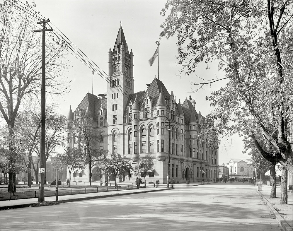 #35 Post office at St. Paul, Minnesota, 1902