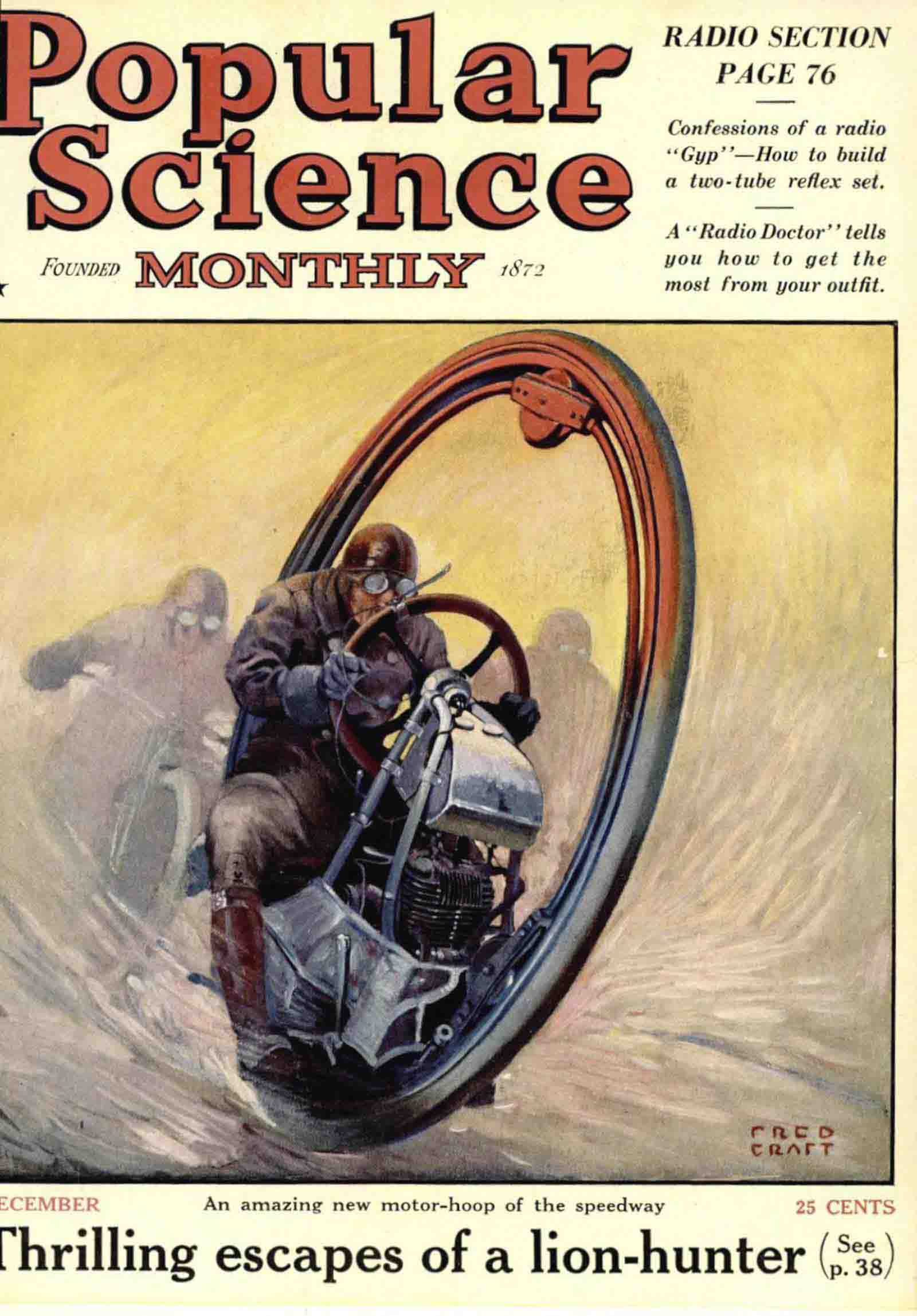 Monowheel: Facts and Historical Photos of the Bizarre Vehicle Inventions