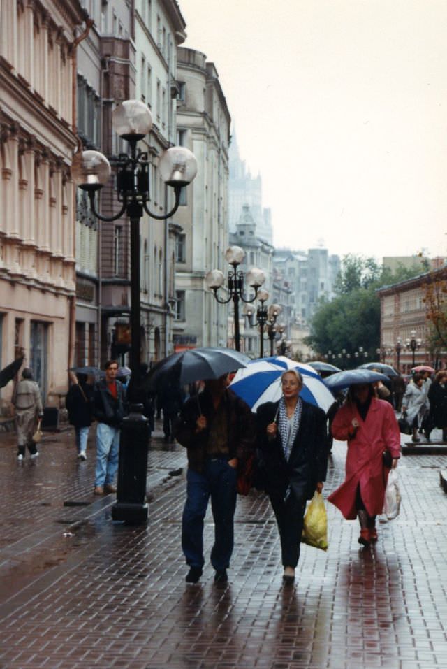 #3 Arbat Street, Moscow, 1990