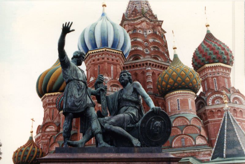#31 St Basil’s Cathedral, Moscow, 1990