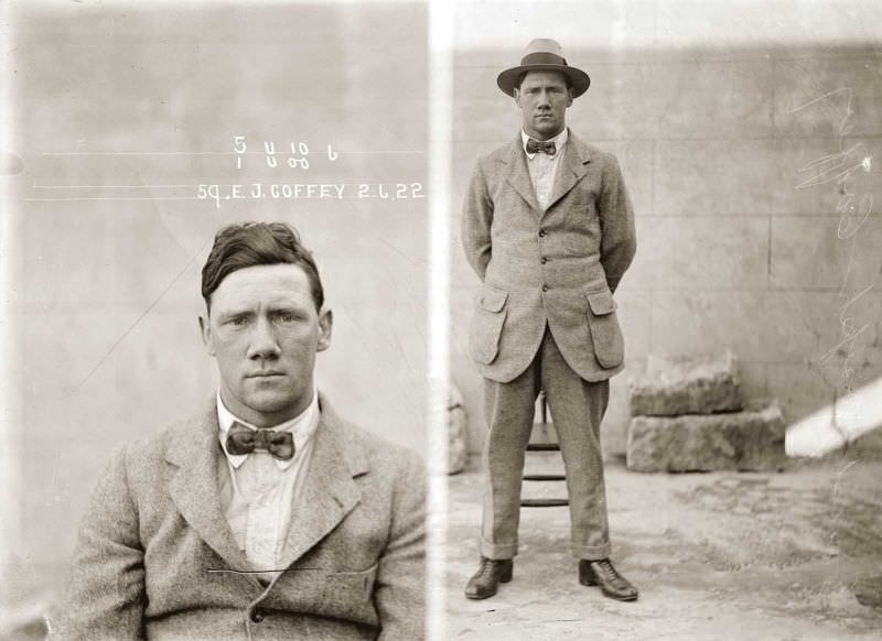 #1 Ernest Joseph Coffey, 1922