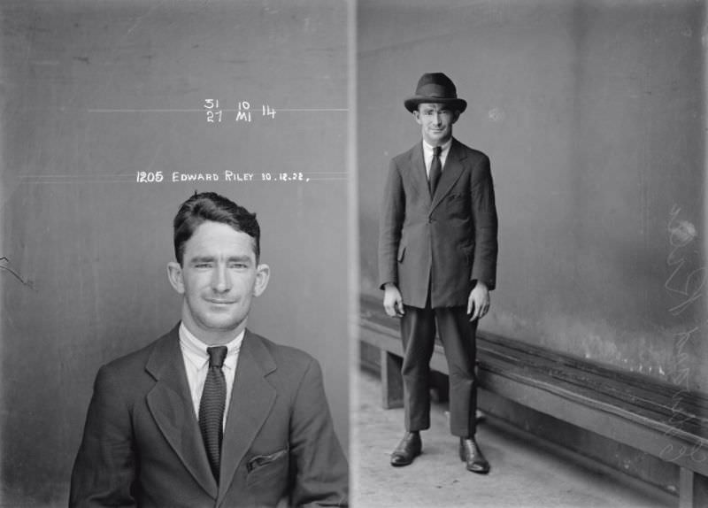 #13 Patrick Riley, 1922