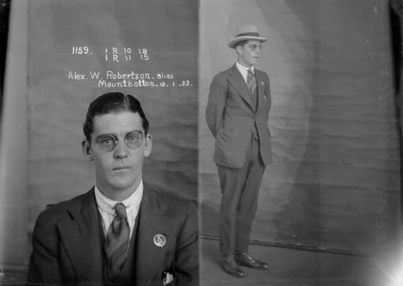 #20 Alex Westland Robertson, 1923