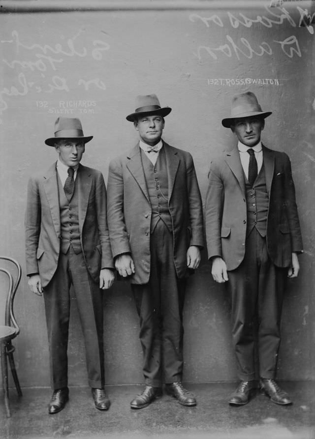 #7 “Silent Tom” Richards and T Ross, 1920