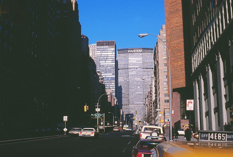 #5 Looking north on Park Avenue towards the Pan Am building