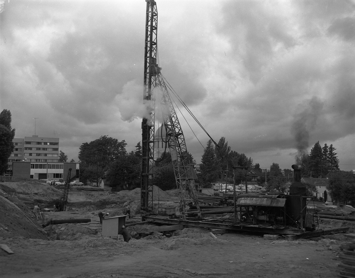 #32 Employment Security Building construction, 1960