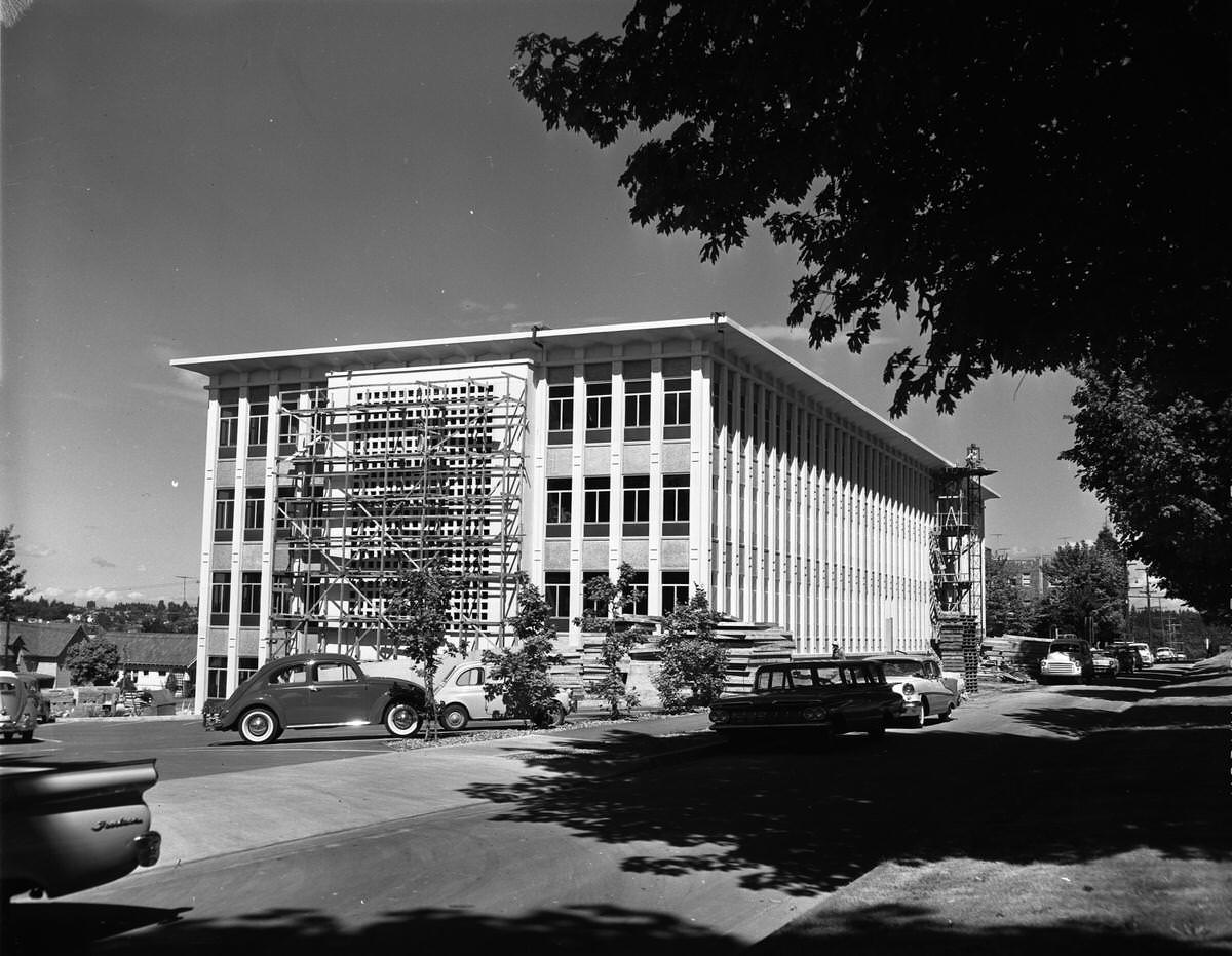 #34 Employment Security Building construction, 1961