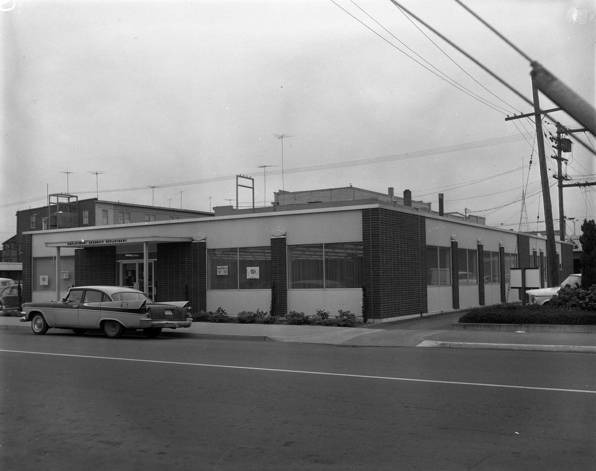 #36 Employment Security Building, exterior, at 406 Water St. SW, 1964