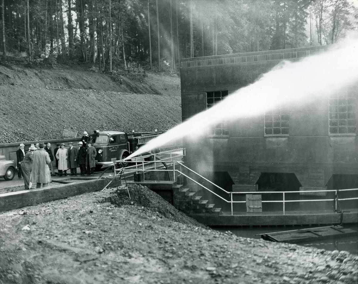 #7 Olympia Fire Department at McAllister Springs, 1947
