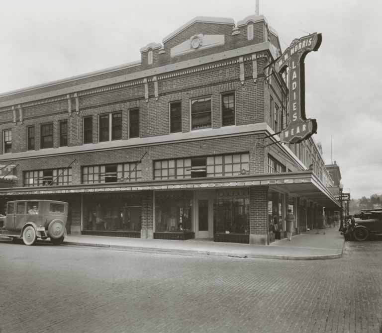 #7 M. M. Morris clothing store exterior, Olympia, 1920s