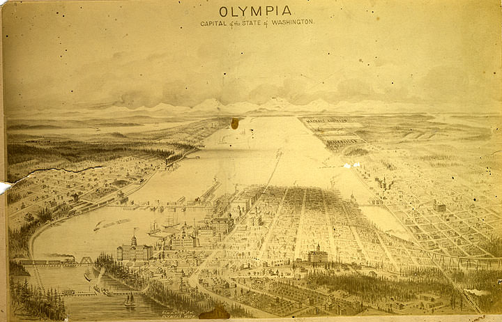 #31 Downtown Olympia, 1890s