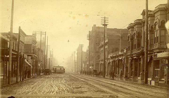 #45 Main Street, Olympia, Looking South, 1890