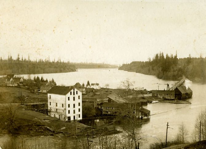 #54 Deschutes Estuary at Tumwater, Olympia, 1890