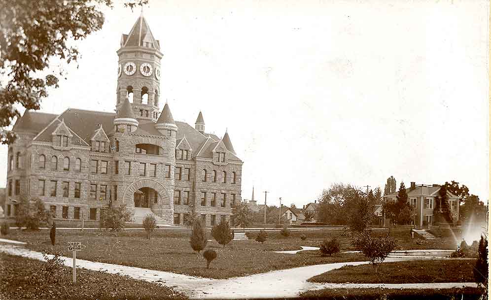 #65 Old State Capitol, Sylvester Park and McElroy House, Olympia, 1895