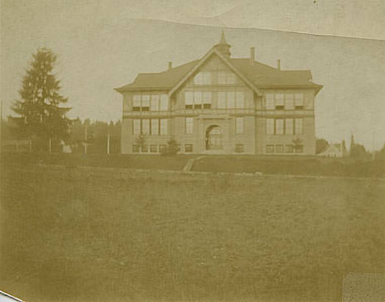 #24 View of Olympia High School, Olympia, 1910