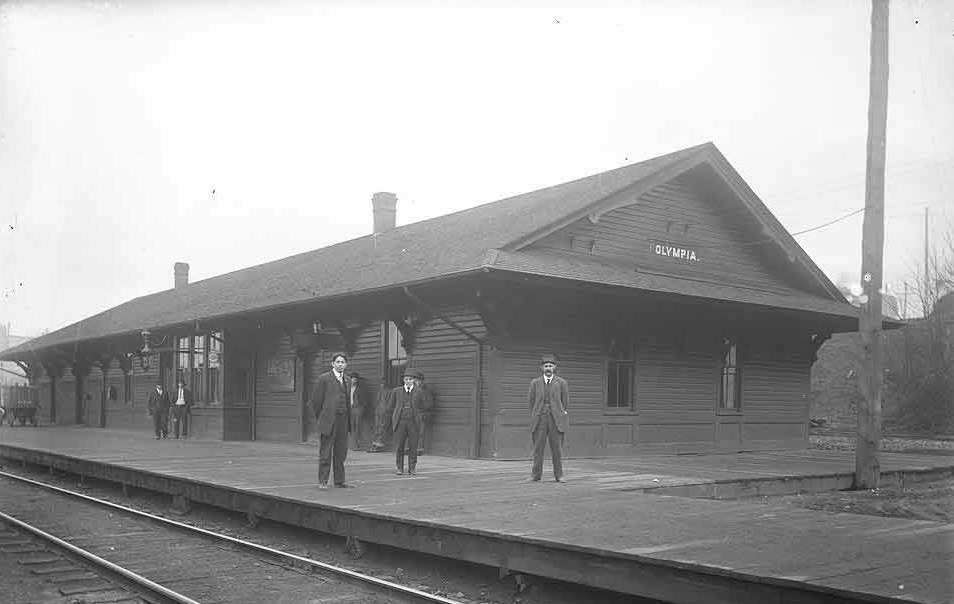 #36 Northern Pacific Depot, Olympia, 1914