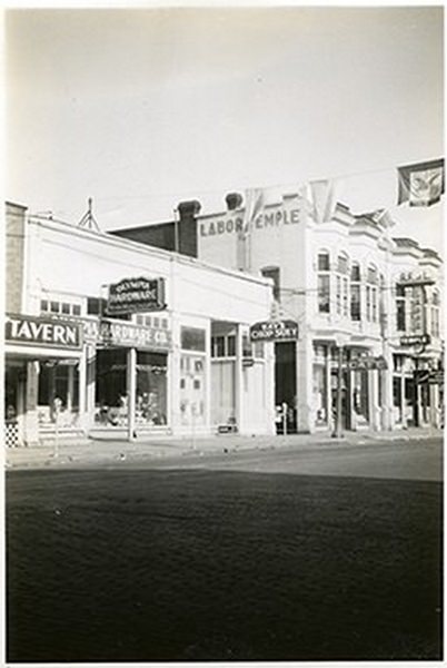 #17 Olympia Hardware, Labor Temple, Kay’s Chop Suey, 1948