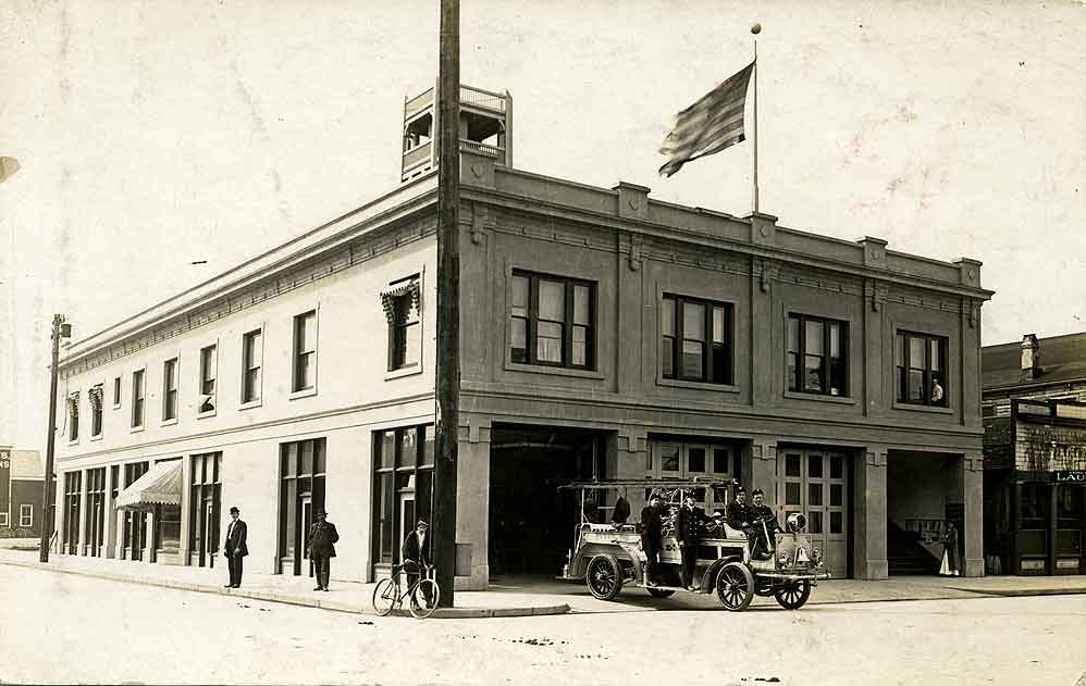 #61 Old Fire Department Station, Olympia, 1912