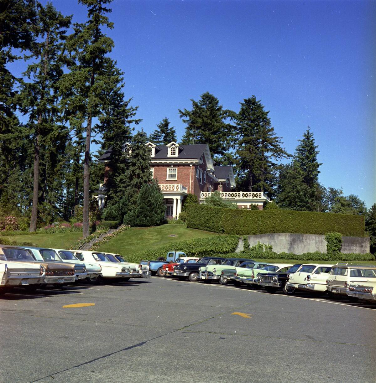#22 Parking lot and Governor’s Mansion, 1964
