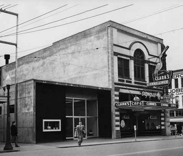 #24 Clark’s Crane Cafe, 407 Capitol Way, Olympia, 1949