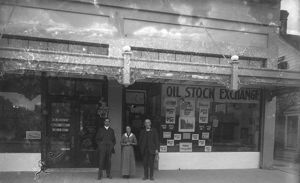 #79 Oil Stock Exchange, Olympia, 1914