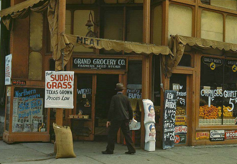 #103 Seed and feed store, Lincoln, Nebraska, 1950s