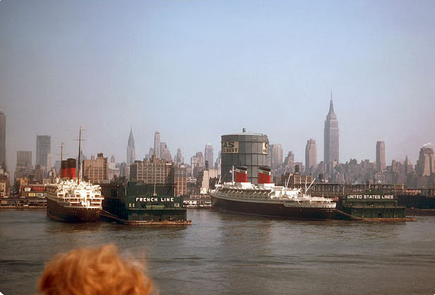 #129 New York Harbor, 1959