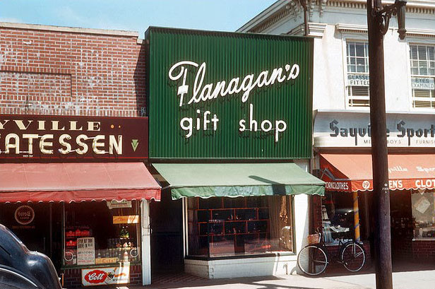 #135 Flanagan’s Gift Shop, Sayville, NY, June 1952