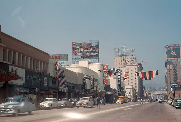 #138 Vine St., Hollywood, Los Angeles, 1953