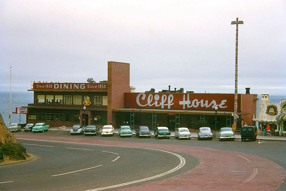 #150 Whitney’s Cliff House, San Francisco, 1954