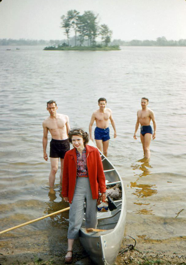#36 At the lake, USA, 1950s