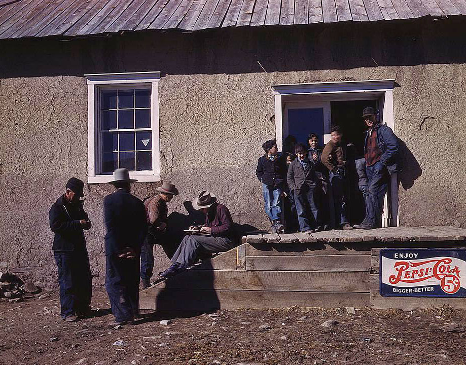 #73 General store, Chacon, New Mexico, 1950s
