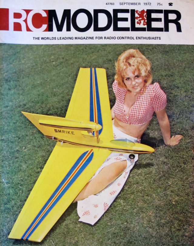 #15 Sensual Cover Photos of Radio Control Modeler Magazines that featured beautiful women from the 1970s and 1980s