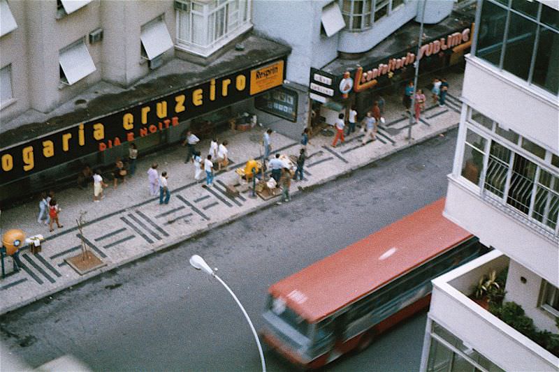 #56 Rua Sousa Lima, Copacabana, Rio de Janeiro, 1984
