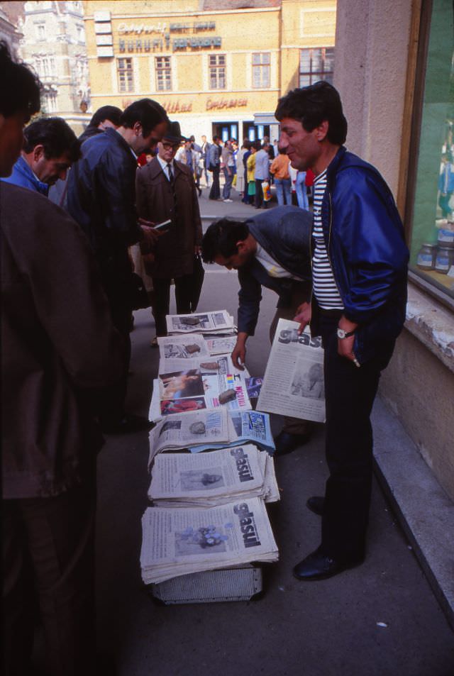 #17 Sibiu. Free press, 1990