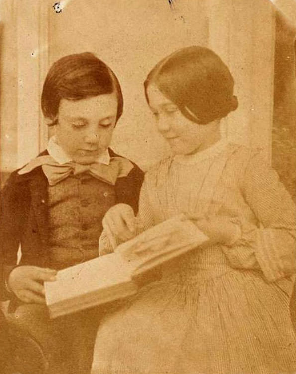 #27 Harry and Amy Dillwyn (children of Lewis Llewelyn Dillwyn)