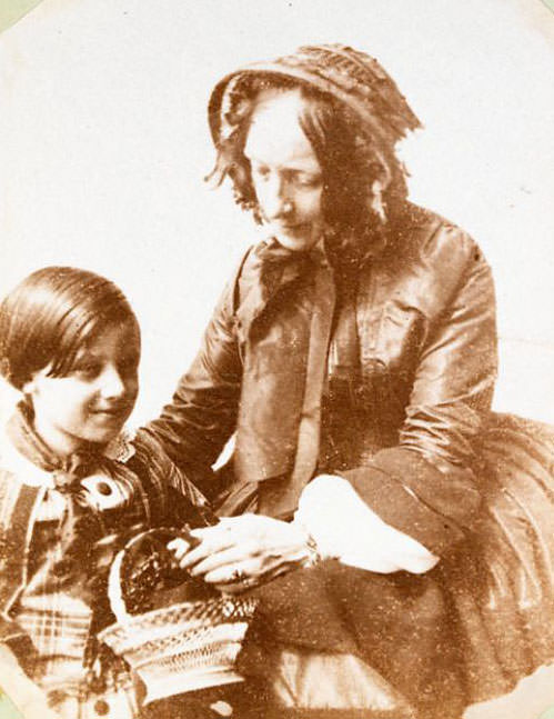 #38 Mrs Vivian and little Ernest