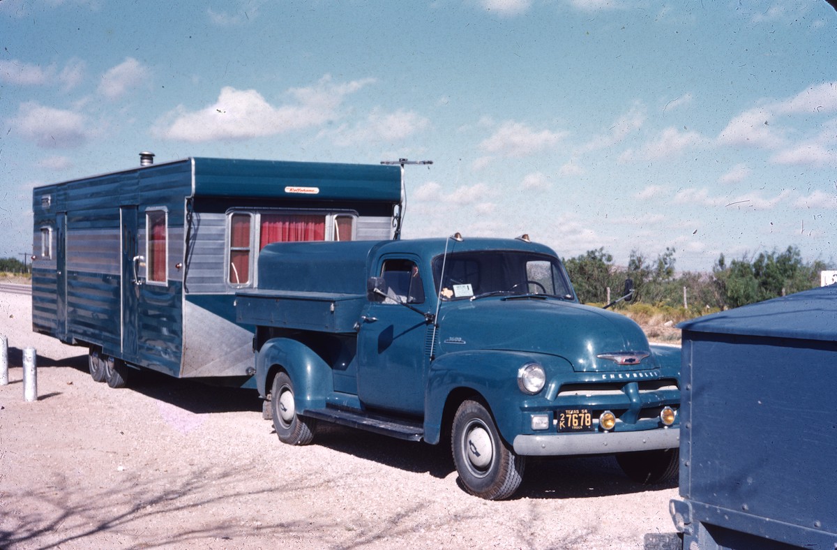 #16 The Ortons’ truck and trailer