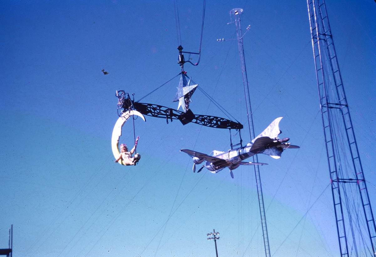 #22 Adia, at the Police Circus, Union City, NJ – 1954