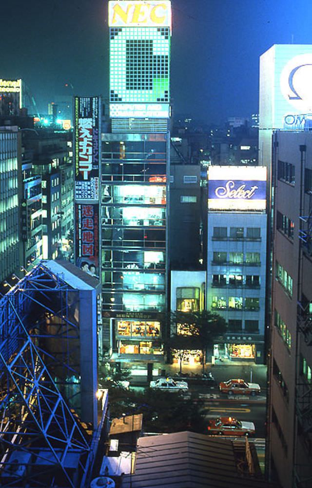 #16 Ginza district in Tokyo, 1983