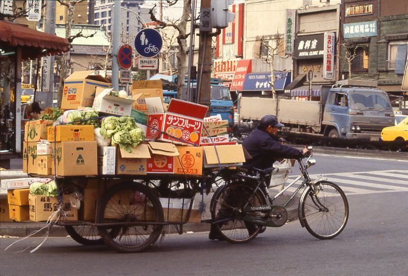 #14 Tokyo street scenes, 1982